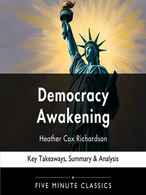 cover image of Democracy Awakening by Heather Cox Richardson